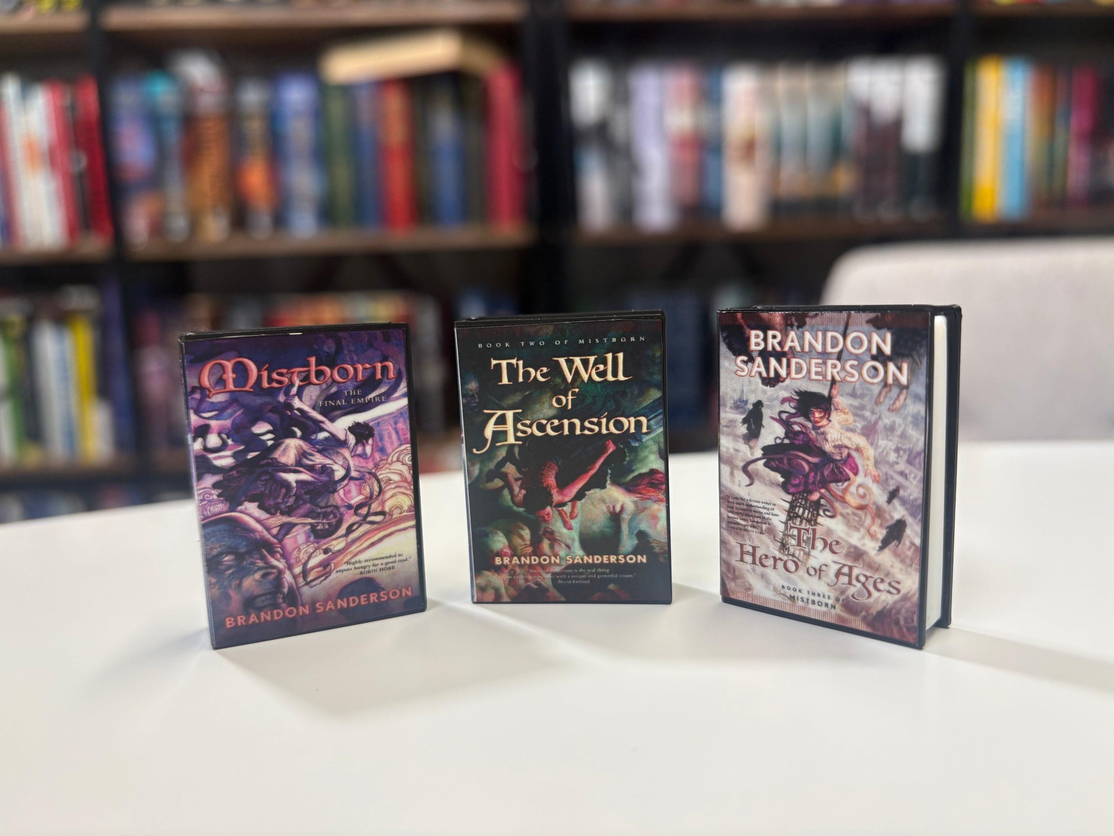 Mistborn Era 1 - Mini Book Magnets (3 books)