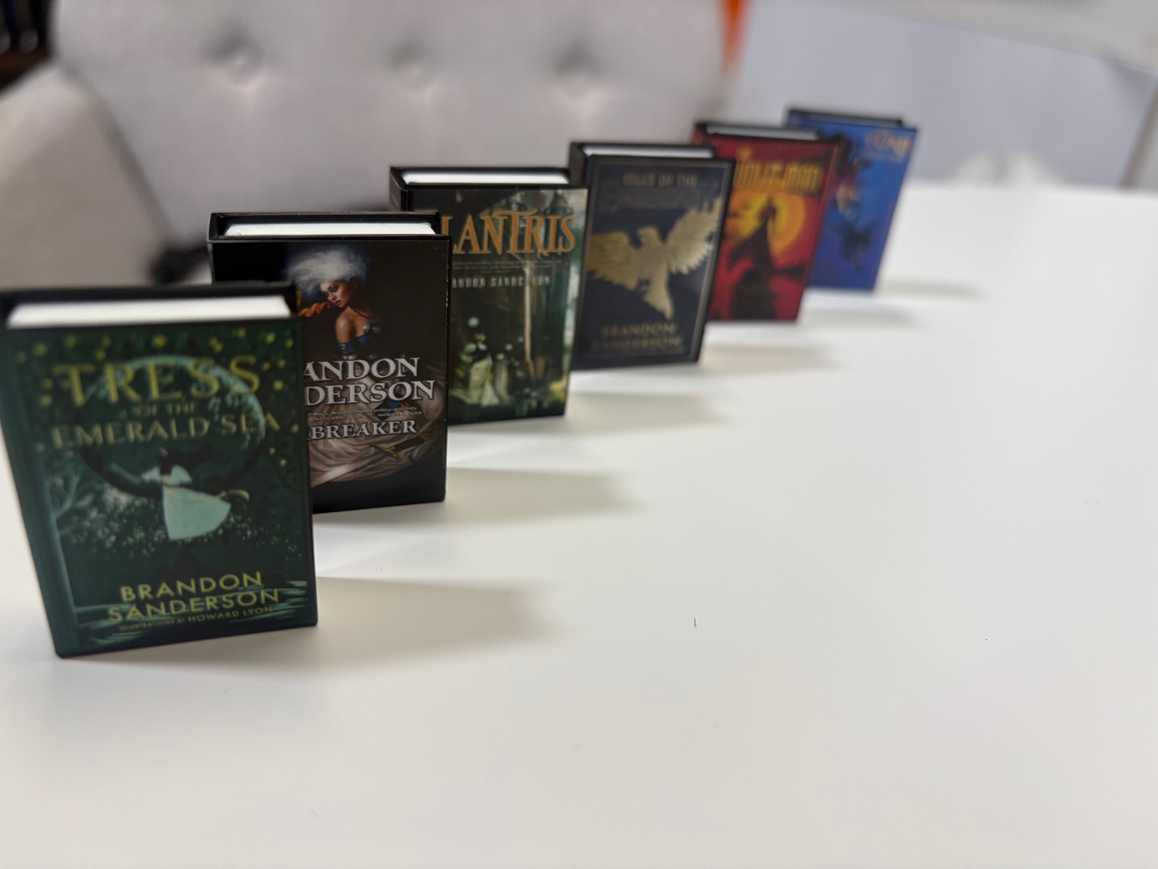 Full Cosmere Set - Mini Book Magnets (18 Books - Free Shipping!)