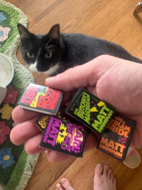 Dungeon Crawler Carl - Mini Book Magnets (set of 8) ON SALE!!!